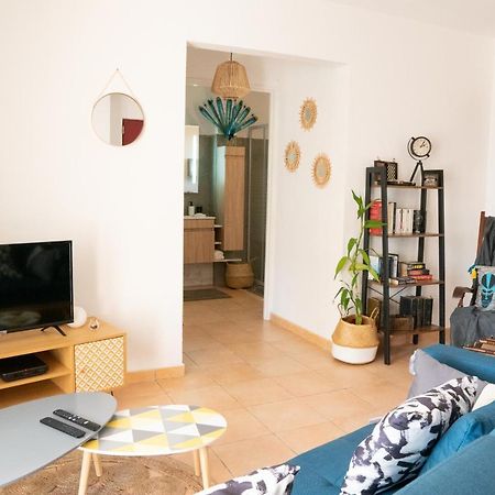 L'Ile Au Paon - Appartement T2 Avec Piscine Et Parking Les Abymes Exteriér fotografie